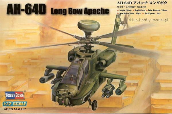 Hobby Boss migowiec AH-64D Apache HB87219