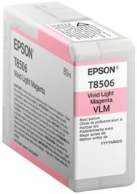 Epson Singlepack Photo Vivid Light Magenta cartridge, T850600 C13T850600