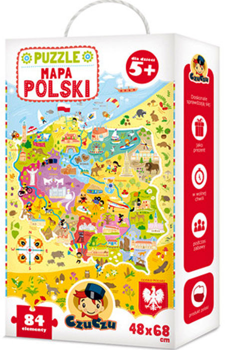Czuczu Puzzle Mapa Polski 6177