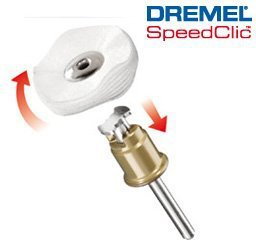 Dremel SpeedClic:tarcza polerska z tkaniny (423S) 2615S423JA