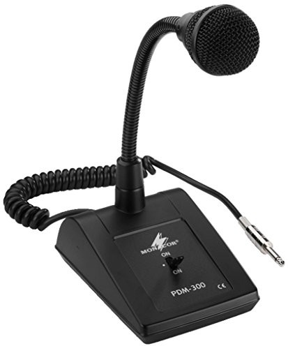 Monacor 1 m PA Desktop mikrofon z funkcją łabędzia szyja 23.1200