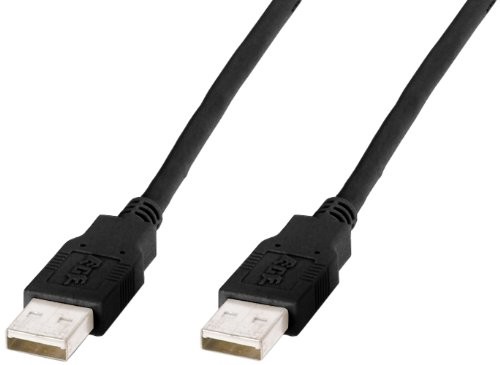 Digitus 5 m długość USB 2.0 A wtyczka wtyczka A przewód przyłączeniowy czarna