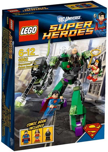 LEGO Super Heroes Superman vs Power Armour Lex 6862
