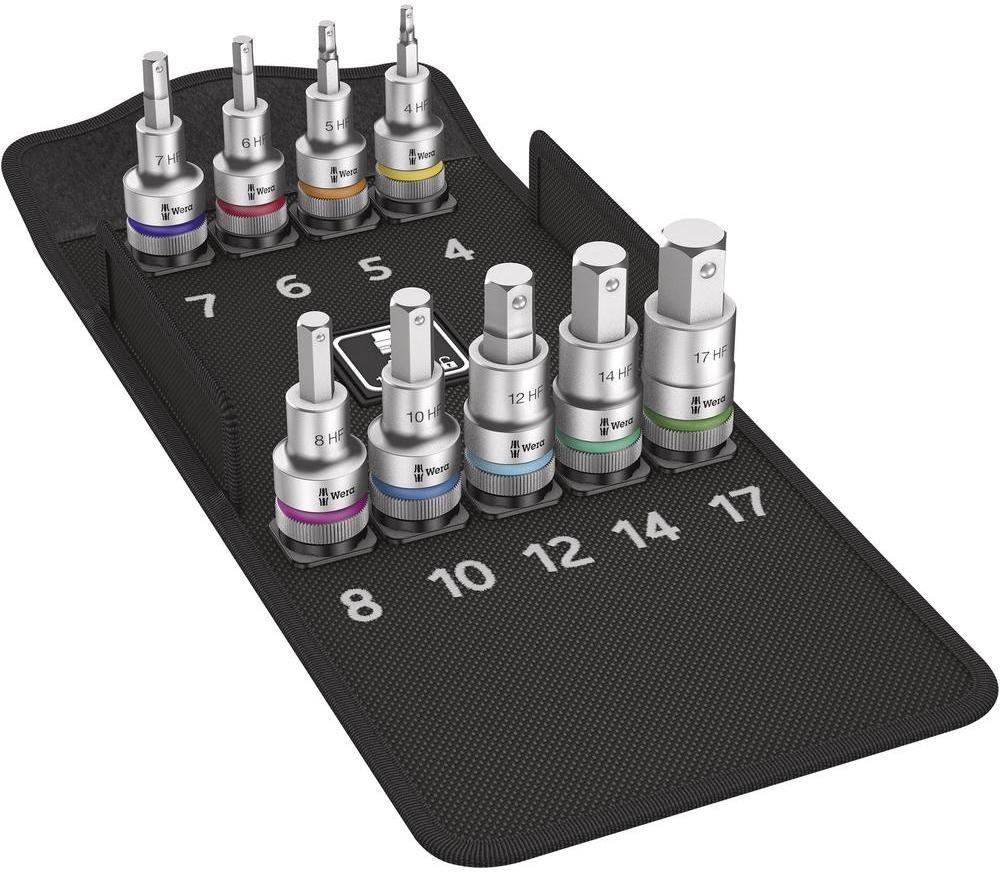 Wera Zestaw gniazda wkładki do bitów 1/2
