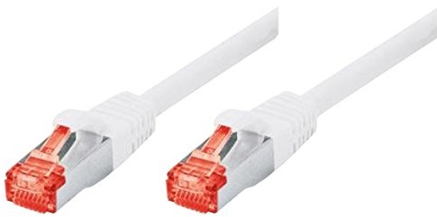 Tecline 71501 W Category 6 Ethernet z wąską zabezpieczenie przed zagięciem kabla (1,0 m) Biały 4048889023747