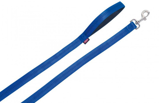 Nobby Smycz soft grip pojedyncza 20mm/120cm niebieska