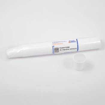 Kreis Pack JEDNORAZOWE Kubki BIAŁE K200 DO NAPOJÓW ZIMNYCH -100 SZT. (KP520215)