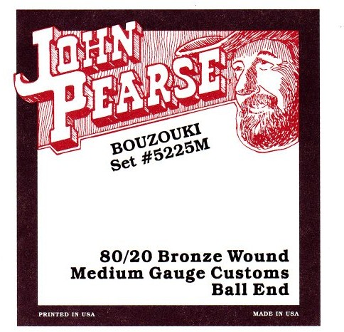 John Pearse JOHN pearse 5225 m Irish Bouzouki strun Medium 5225M