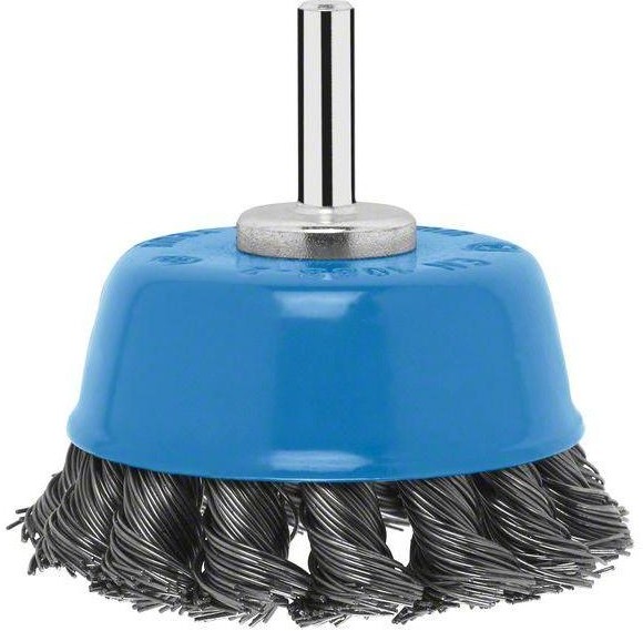 Bosch Szczotka garnkowa pleciony drut 0 5 mm 65 mm 4500 U min Drut stalowy trzonka 6 mm 2608622050 1 szt