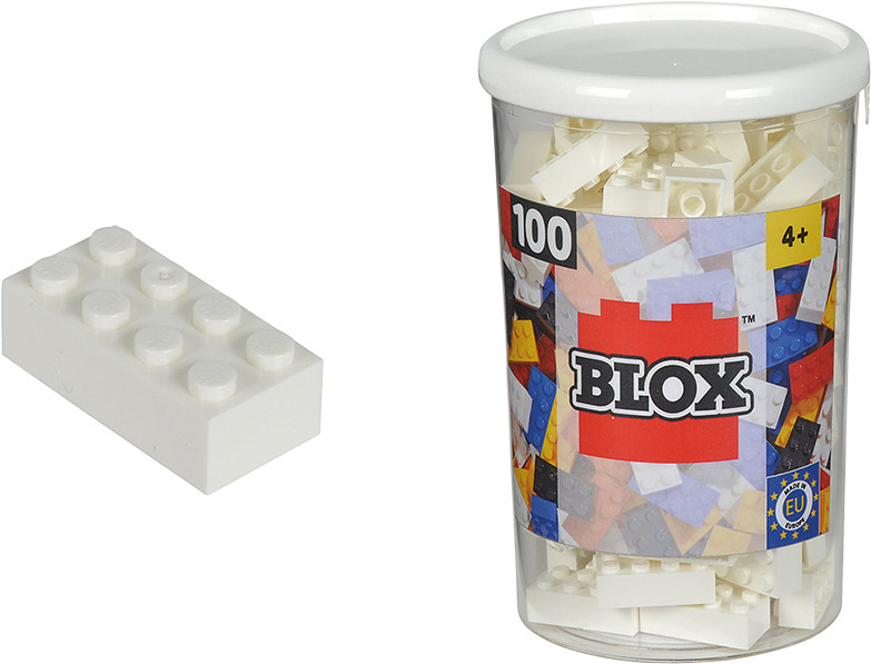 Simba Blox Klocki w pojemniku białe S4118915