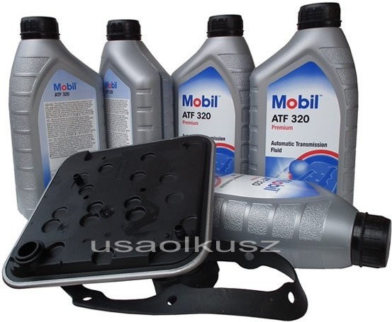 MOBIL Filtr oraz olej skrzyni 4SPD ATF320 Dodge Avenger