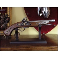 WŁOCHY HISTORYCZNY FRANCUSKI Pistolet skałkowy