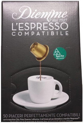 Diemme SPIRITO DELLA TANZANIA kapsułki do Nespresso - 50 kapsułek