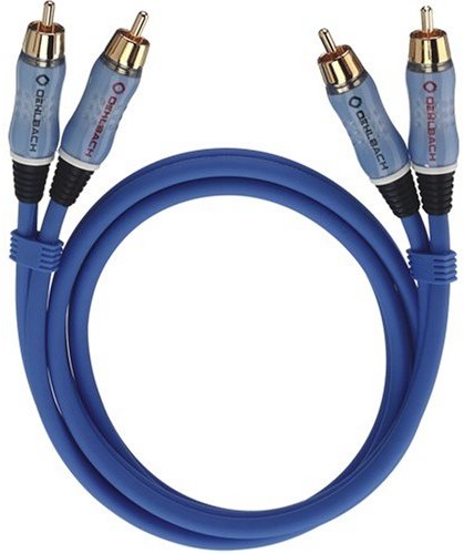Oehlbach OEHLBACH BEAT. NF kable audio cinch kabel Niebieski, niebieski 2700