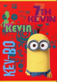 Minionki Zeszyt A5 w trzy linie 16 kartek Kevin St Majewski