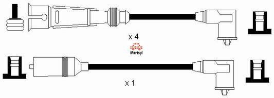 NGK Przewody zapłonowe - zestaw 0949