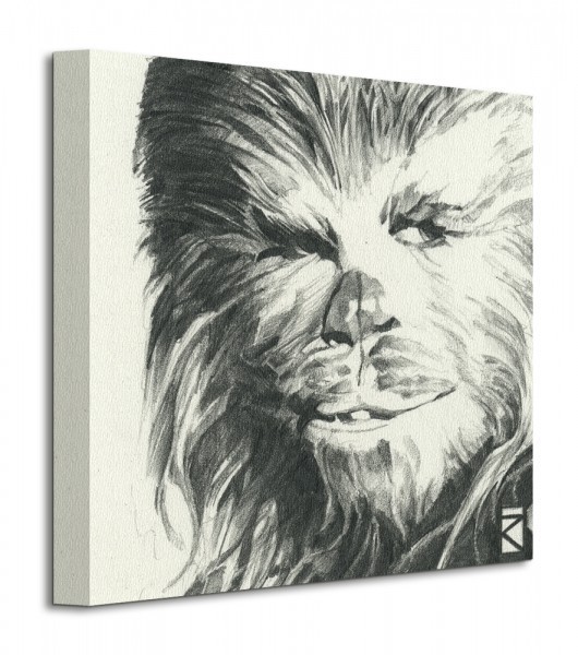 Art group Digital Star Wars Chewbacca Sketch - Obraz na płótnie WDC91215