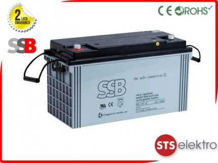 SSB Akumulator AGM SBL 120-12i 120Ah 12V M8