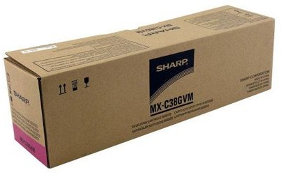 Sharp Wywoływacz MXC 38 GVM do MXC 310 Oryginalny kolor purpurowy (magenta (MXC38GVM)