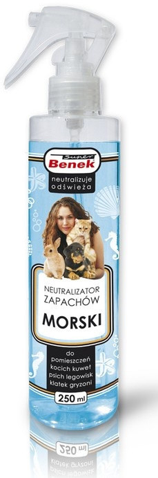 Certech Super Benek Neutralizator zapachów Morski spray 250ml