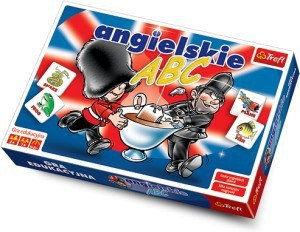 Trefl Gra edukacyjna ANGIELSKI ABC karty 00166 K80