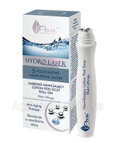 Ava Labolatorium LABORATORIUM KOSMETYCZNE AVA HYDRO LASER Lotion roll-on pod oczy - 15ml