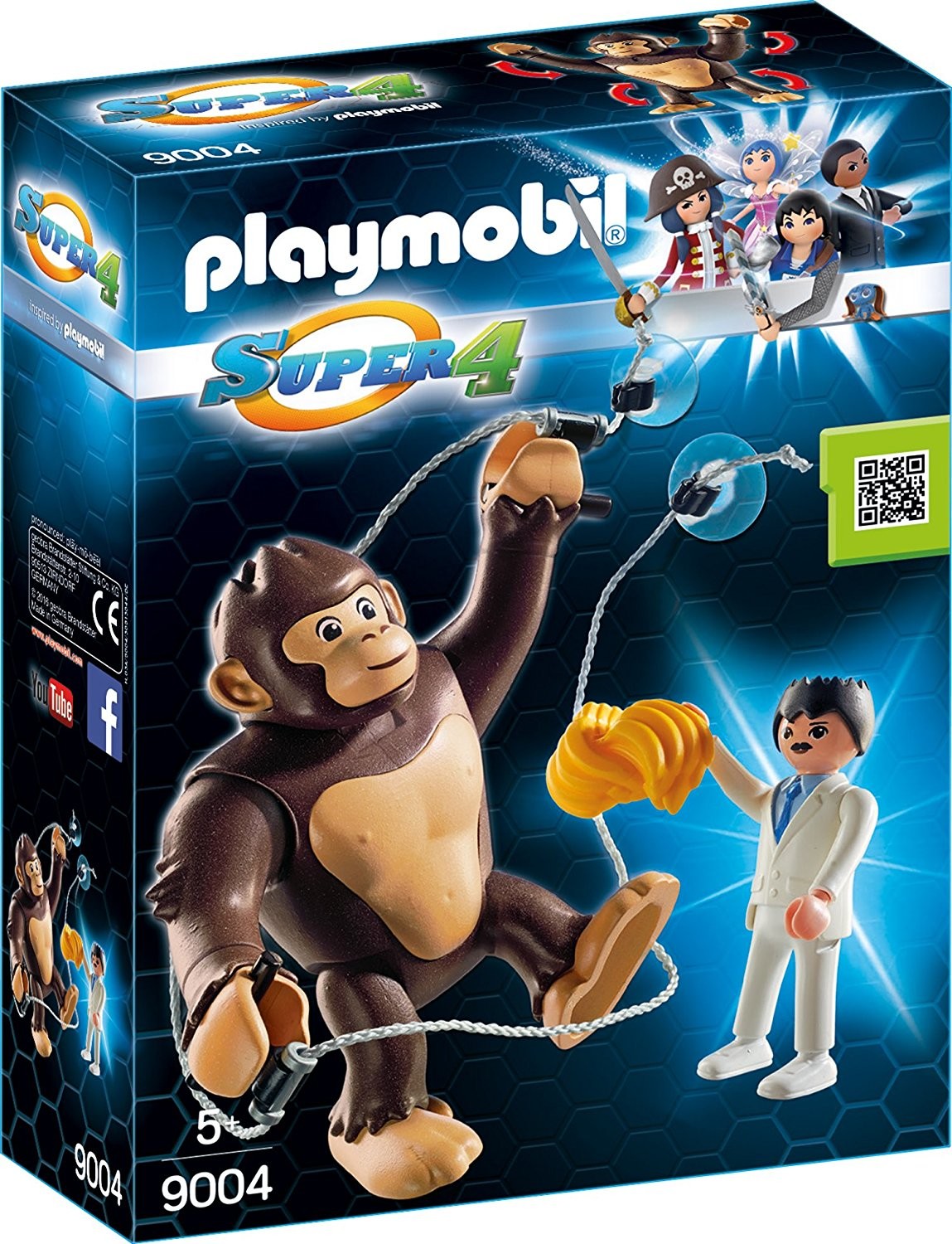 Playmobil Olbrzymi goryl z Gonkiem 9004