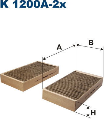 Filtron Filtr kabinowy K1200A-2X