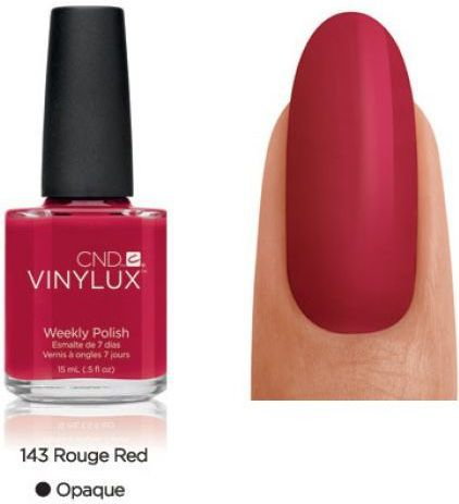 CND VINYLUX Lakier 7-dniowy Rouge Red