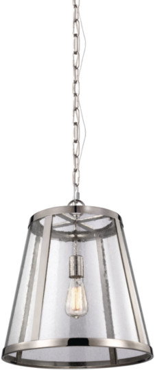 Elstead Lighting LAMPA wisząca FE/HARROW/P/M FEISS metalowa OPRAWA Zwis nikiel polerowany
