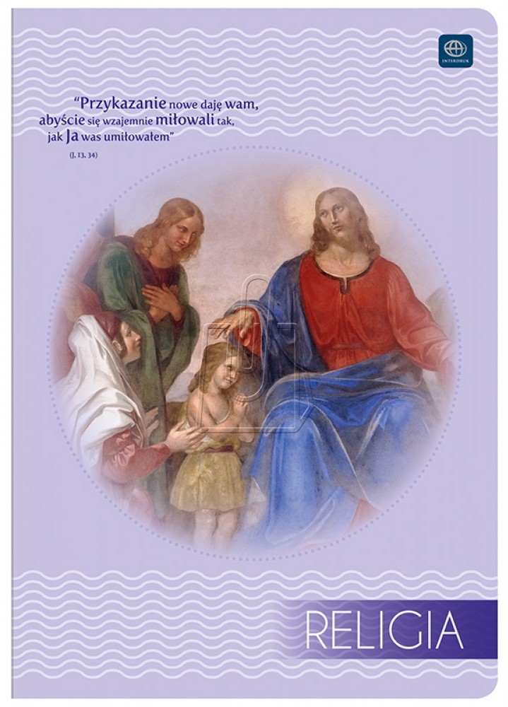 Inter-druk Zeszyt tematyczny A5 w kratkę 60 kartek religia