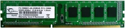 G.Skill 2GB F3-10600CL9S-2GBNS