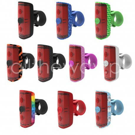 Knog Lampka tylna POP bateria 1 x AA : Kolor - sky blue 11818