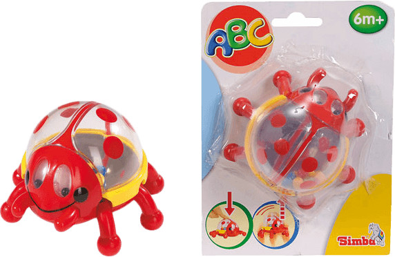 Simba ABC Grzechotka biedronka S4011096