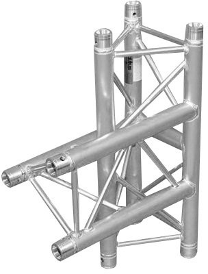 Alutruss Aluminiowe Truss 60302404 6082 AT-35 trilock T sztuki (3-drożny) 6082At-35