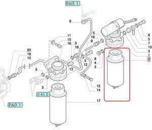 CNH FILTR PALIWA NEW HOLLAND 84269163 -162000080915 - 47335709