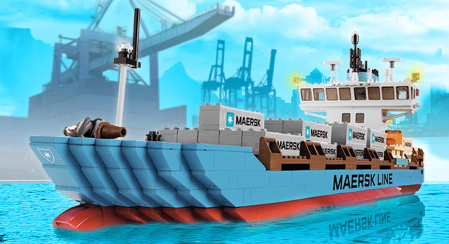 LEGO Maersk Container Ship 10155