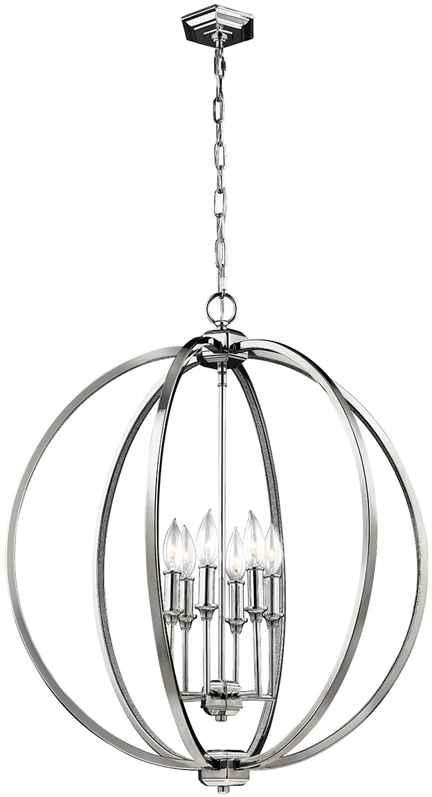 Elstead Lighting Lampa wisząca CORINNE 6P L FE/CORINNE/6P/L Lighting