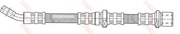 TRW Przewód hamulcowy elastyczny PHD434