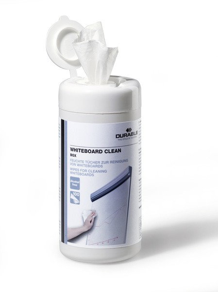 Durable Ściereczki do czyszczenia tablic suchościeralnych 100szt. 5759-02