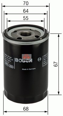 Bosch Filtr oleju 0 986 452 058