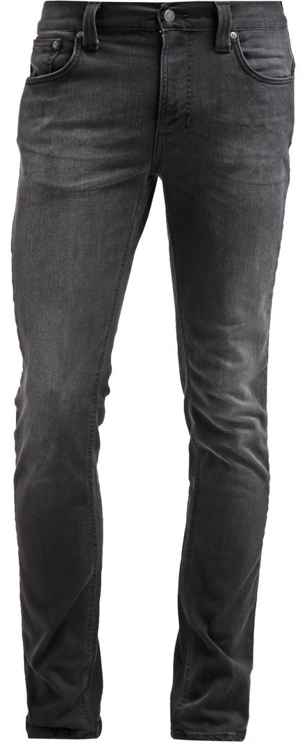 Nudie Jeans THIN FINN Jeansy Slim fit czarne brutus 111931
