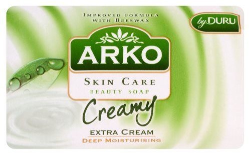 Arko SUNCO Mydło kosmetyczne Skin Care z dodatkowym kremem głęboko nawilżające 90 g