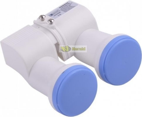 CABLETECH Konwerter dual single LNB 0.5dB gold URZ0566