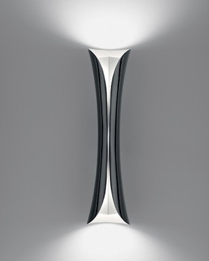 Artemide Lampa ścienna - - Cadmo LED Czarny/white (Artemide_1373010A)