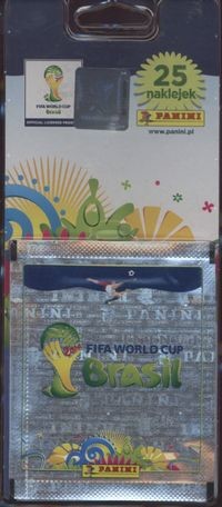 Panini Naklejki FIFA World Cup Brasil 2014 25 naklejek