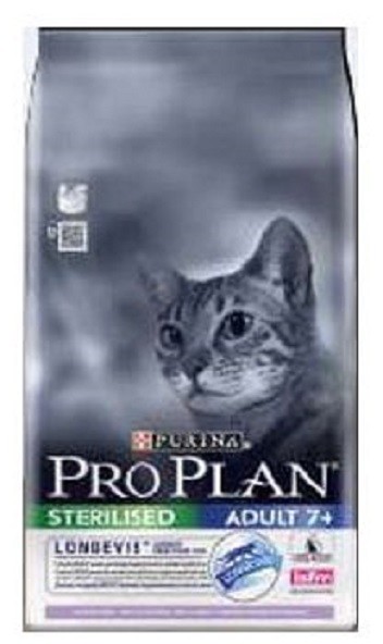 Purina Pro Plan Sterilised 7+Longevis Turkey 1,5 kg