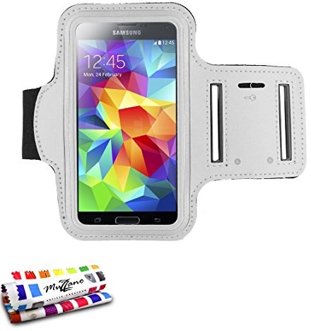 Samsung Muzzano f433407 Echt Armband Schutzfür i9500/Galaxy S4 - Weiß