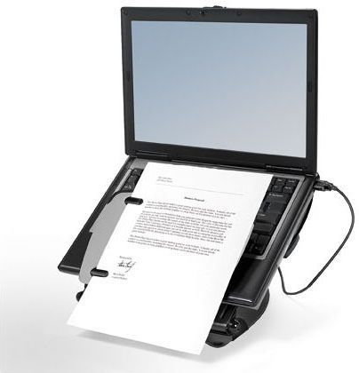 Fellowes Podstawka profesjonalna na notebook z USB 8024602