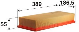 Valeo filtr powietrza panelowy 585146 - Bezpłatny zwrot do 30 dni, największy wybór produktów. 585146